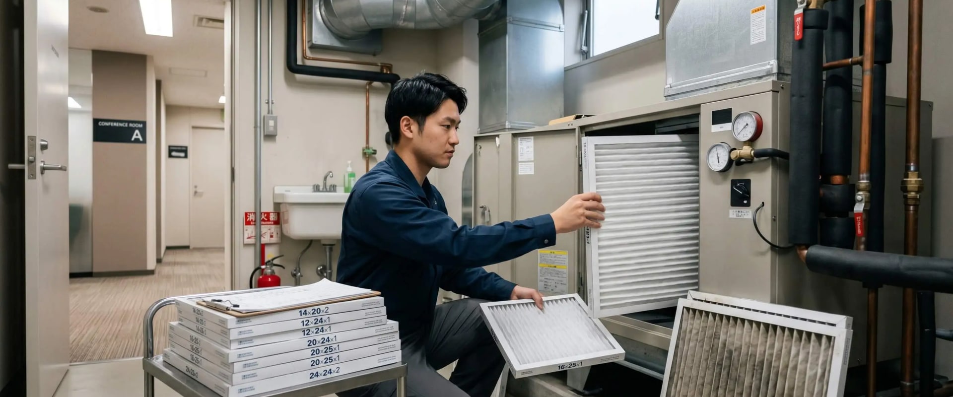 Air Filter Sizes for Small Commercial Office HVAC