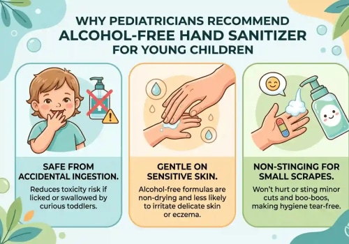 Why Pediatricians Recommend Alcohol-Free Hand Sanitizer for Young Children